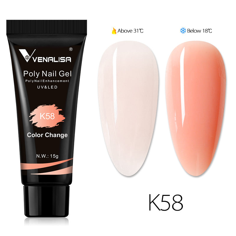Venalisa Poly Gel Color Change With Temperature 6