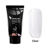 Venalisa Crystal Gel Poly Nail Gel For Nail Extension Clear Color R01