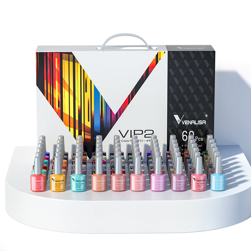Venalisa VIP2- 60 Colors Gel Nail Polish Kit